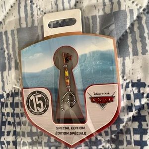 ShopDisney Collectors key pin: Cars 15th anniversary